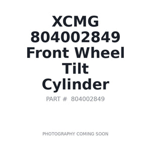 XCMG 804002849 Cylinder | Stocked in BC, Ships Canada-Wide