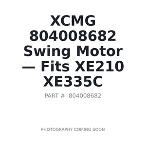 XCMG 804008682 Hydraulic Motors | Fits XCMG XE210, XCMG XE335C | Stocked in BC, Ships Canada-Wide
