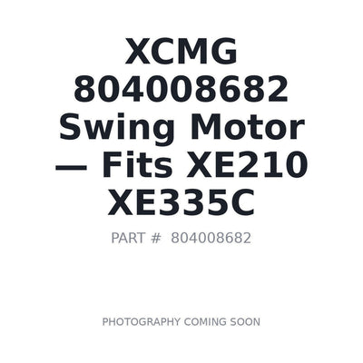 804008682 XCMG Hydraulic Motors