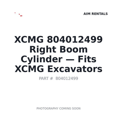 804012499 XCMG Hydraulic Cylinders