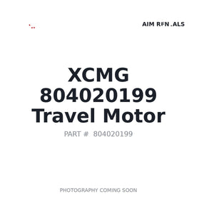 XCMG 804020199 Travel Motor | Stocked in BC, Ships Canada-Wide