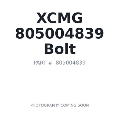 805004839 XCMG Bolt