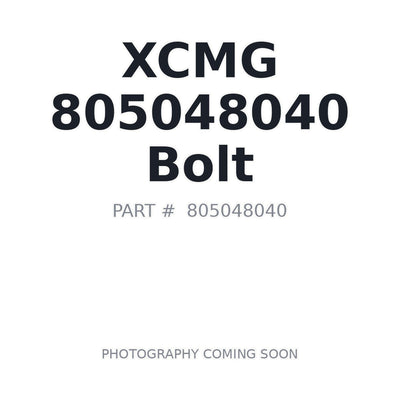 805048040 XCMG Bolt