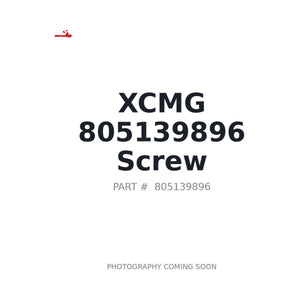 XCMG 805139896 Screw | Stocked in BC, Ships Canada-Wide
