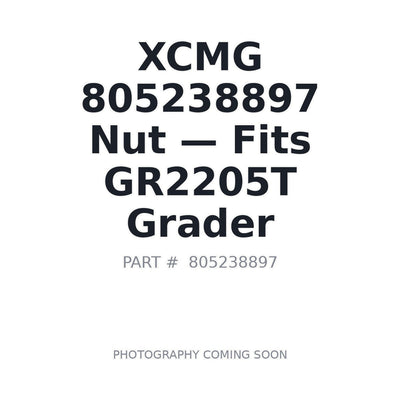 805238897 XCMG Nuts