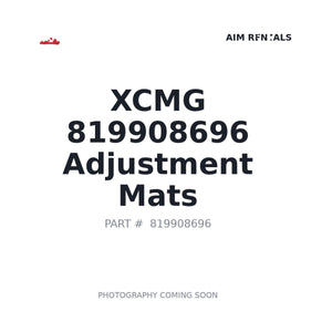 XCMG 819908696 Adjustment Mats | Stocked in BC, Ships Canada-Wide