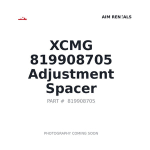 XCMG 819908705 Spacer | Stocked in BC, Ships Canada-Wide