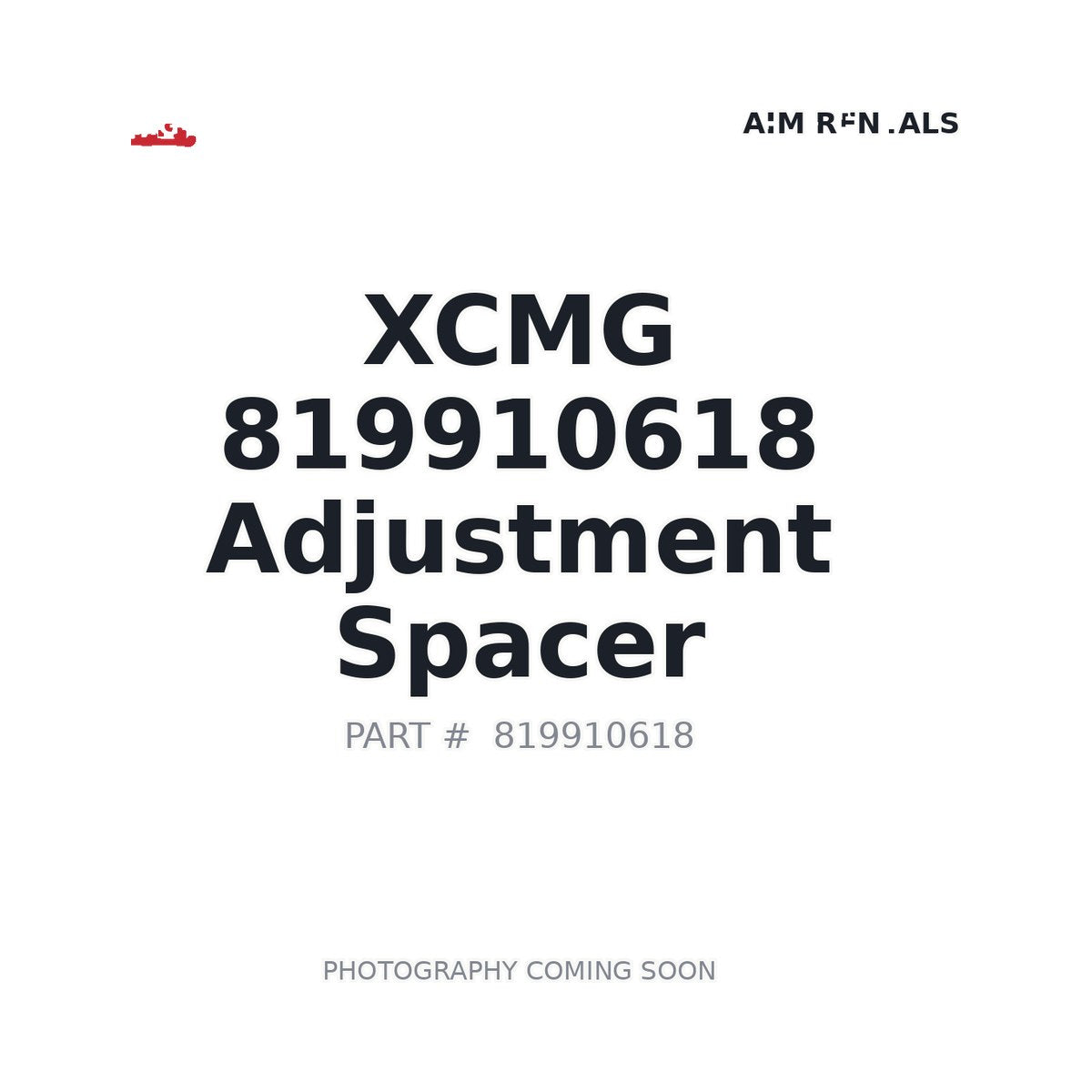 819910618 XCMG Spacer