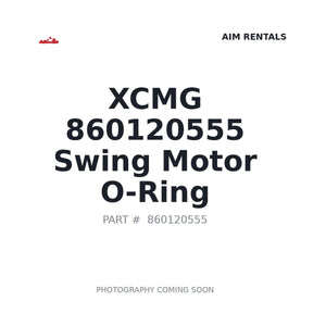 XCMG 860120555 O-ring | Stocked in BC, Ships Canada-Wide