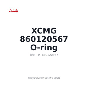 XCMG 860120567 O-ring | Stocked in BC, Ships Canada-Wide