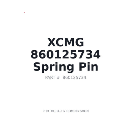 860125734 XCMG Pin