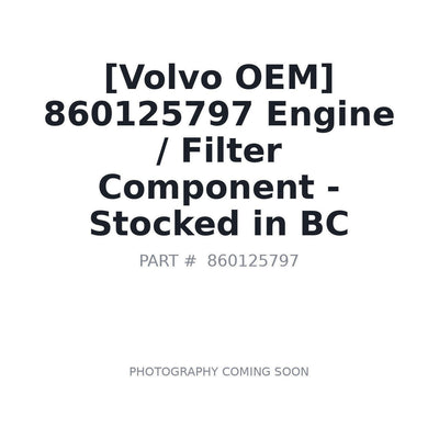 860125797 Volvo Engine