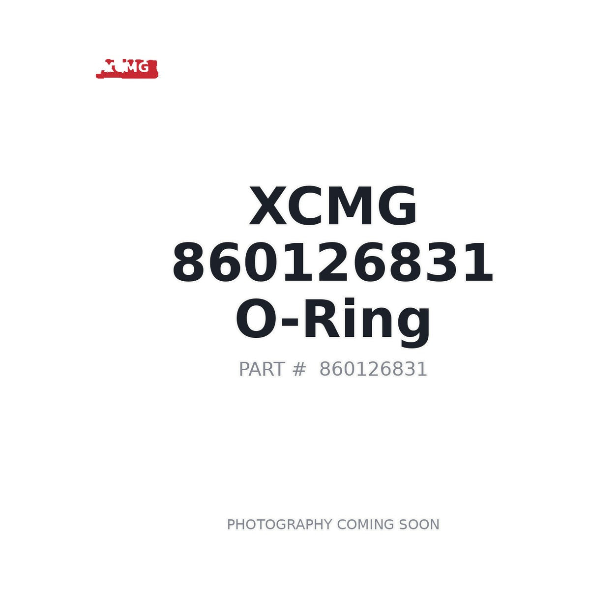 860126831 XCMG O-ring