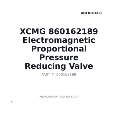 860162189 XCMG Solenoid Valve