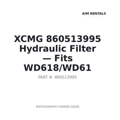 860513995 XCMG Filters
