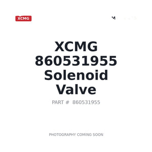 XCMG 860531955 Solenoid Valve | Stocked in BC, Ships Canada-Wide