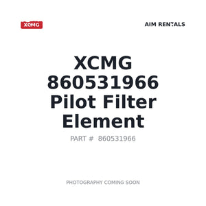 XCMG 860531966 Pilot Filter Element | Stocked in BC, Ships Canada-Wide