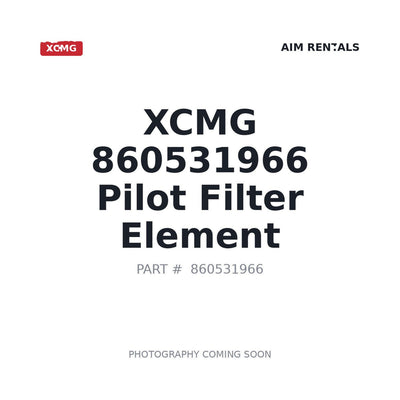 860531966 XCMG Pilot Filter Element