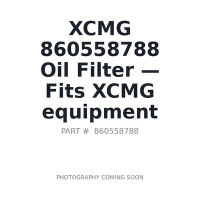 860558788 XCMG Filters