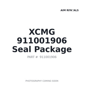 XCMG 911001906 Seal Kit | Fits XCMG equipment | Stocked in BC, Ships Canada-Wide
