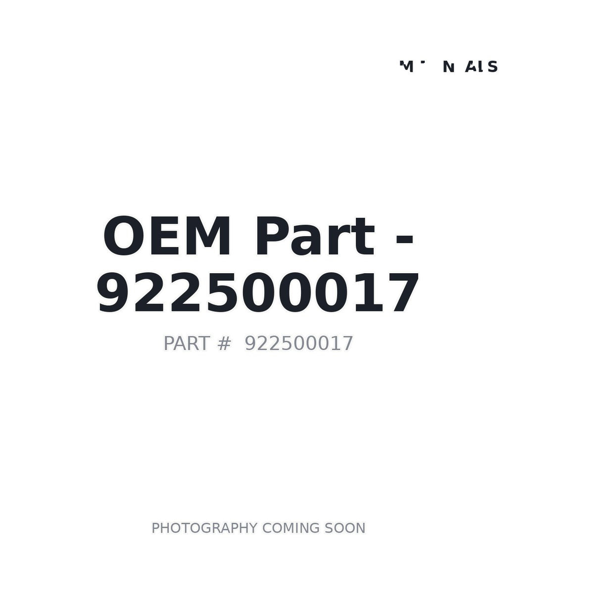 922500017 XCMG Part