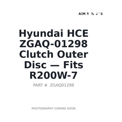 ZGAQ-01298 Hyundai ZGAQ-01298 Transmission Clutch Discs . Fits R200W-7