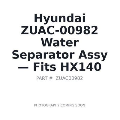 ZUAC-00982 Hyundai Filters