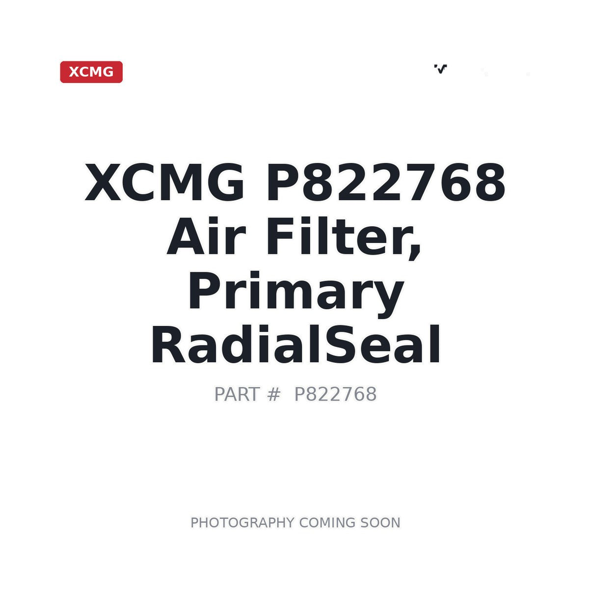P822768 XCMG Air Filter