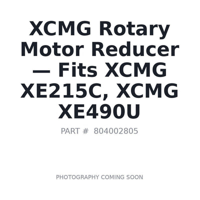 XE490U XCMG Rotary Motor Reducer - Fits XCMG XE215C, XCMG XE490U